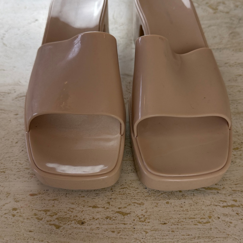 French Connection Women's Almira Slip On Open Toe Heel Sandal size 11 - Picture 7 of 11